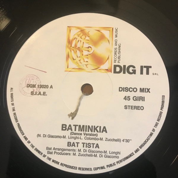 Batminkia - Bat Tista | Dig It International (DGM 13020) - 2