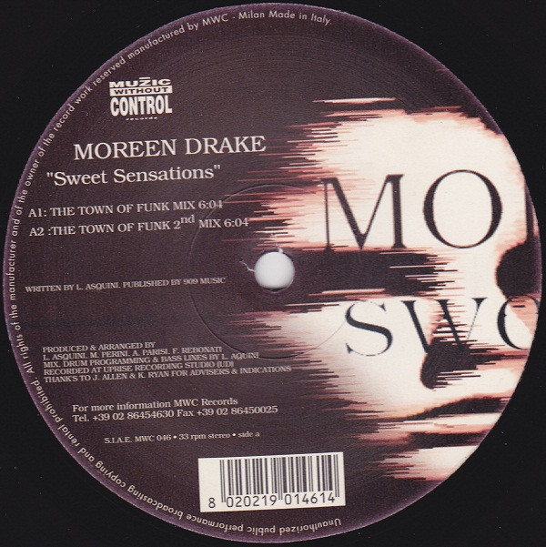 Moreen Drake - Sweet Sensations | Muzic Without Control Records (MWC 046)