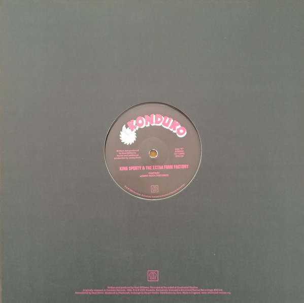 King Sporty & The Extra Funk Factory - Fantasy | Emotional Rescue (ERC149) - 2 King Sporty & The Extra Funk Factory - Fantasy | Emotional Rescue (ERC149) - 2