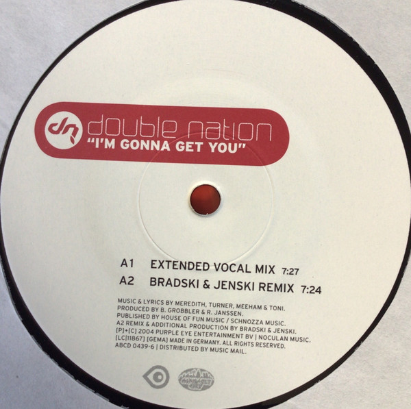 Double Nation - I'm Gonna Get You | Alpha+ (ABCD 0439-6) - 3