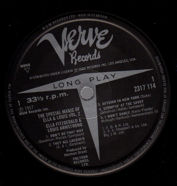 The Special Magic Of Ella & Louis Vol 2