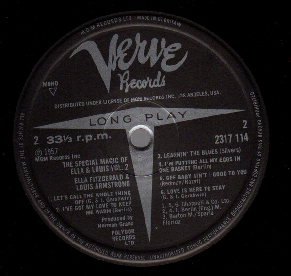 The Special Magic Of Ella & Louis Vol 2