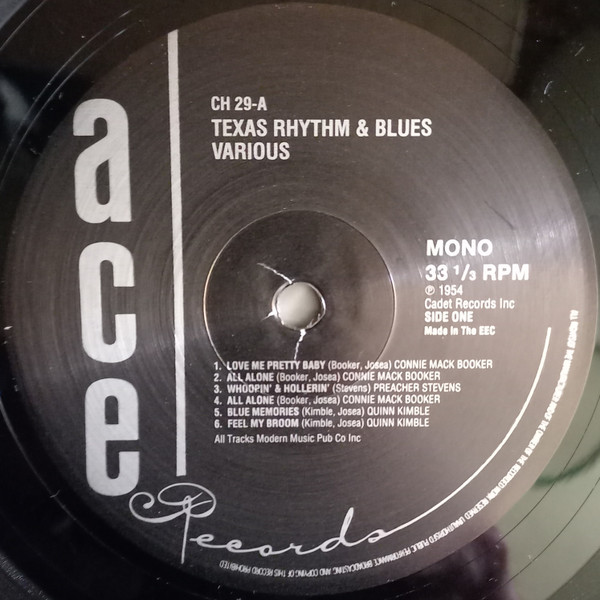 Texas Rhythm And Blues