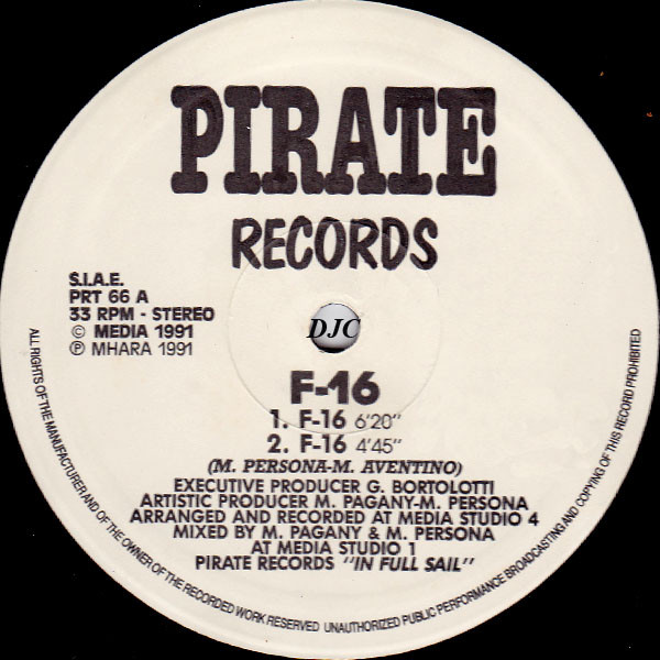 F-16 - F-16 | Pirate Records (PRT 66)
