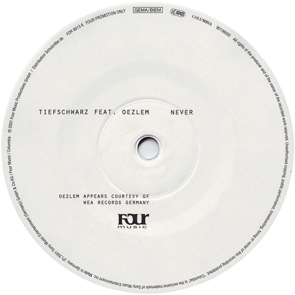 Tiefschwarz Feat. Oezlem - Never | Four Music (FOR 9013 6) - main Tiefschwarz Feat. Oezlem - Never | Four Music (FOR 9013 6) - main