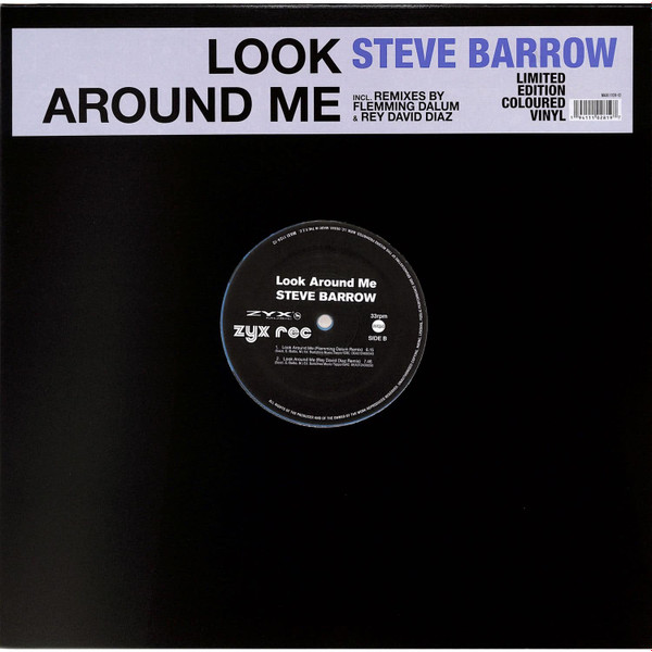 Steve Barrow - Look Around Me | ZYX Music (MAXI 1124-12) - main