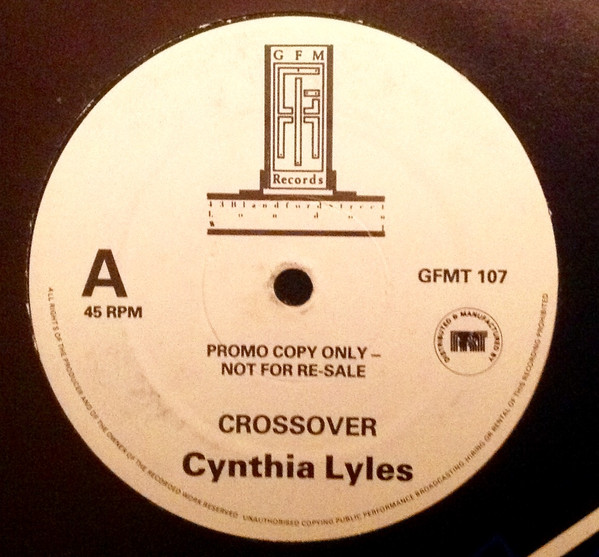 Cynthia Lyles - Crossover | GFM Records (GFMT 107) - main