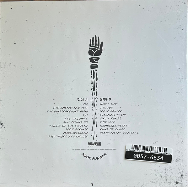 Pig Destroyer - Book Burner | Relapse Records (RR7127) - 2
