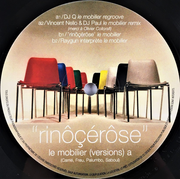 Rinôçérôse - Le Mobilier (Versions) | Crépuscule France (TWI 1062 EP) - 3