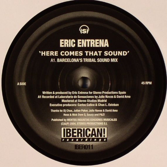 Eric Entrena - Here Comes That Sound | Iberican! Recordings (IBER011) - main