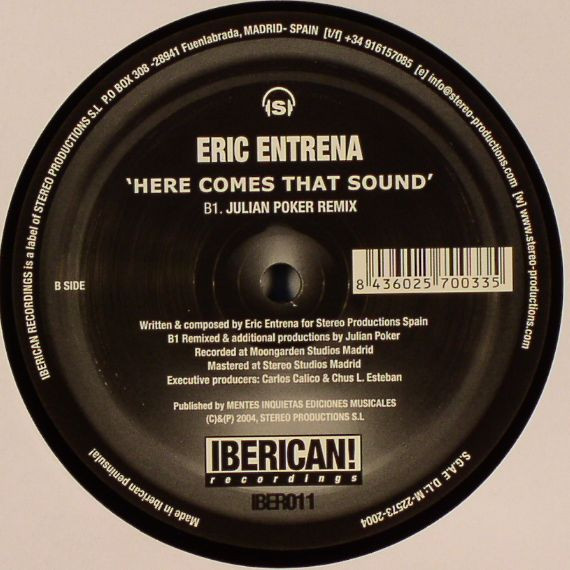 Eric Entrena - Here Comes That Sound | Iberican! Recordings (IBER011) - 2