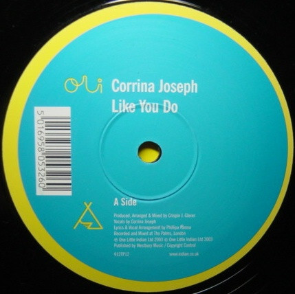 Corrina Joseph - Like You Do | One Little Indian (912TP12) - main