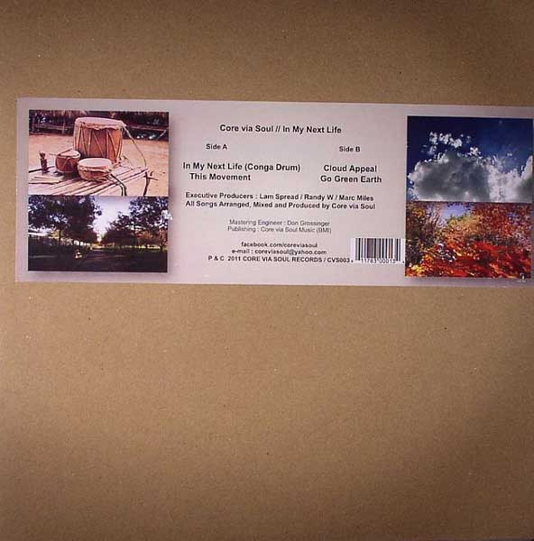 Core Via Soul - In My Next Life | Core Via Soul Records (CVS003)