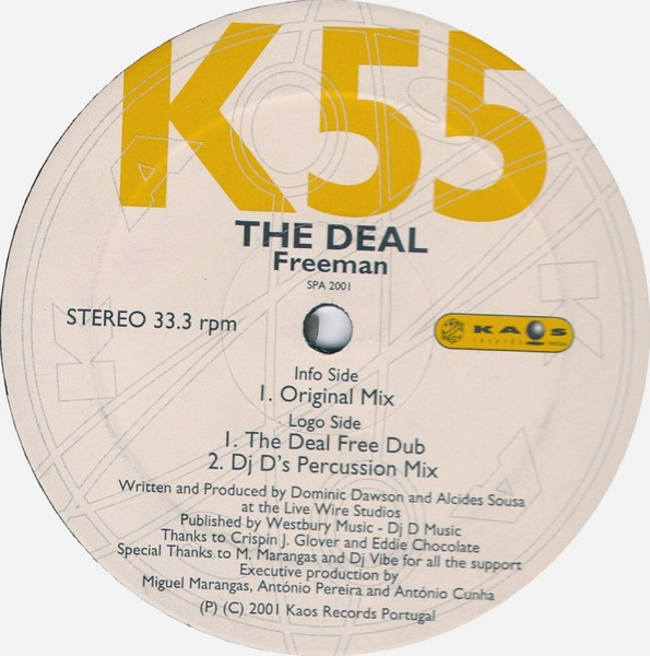 The Deal - Freeman | Kaos Records (K55) - main
