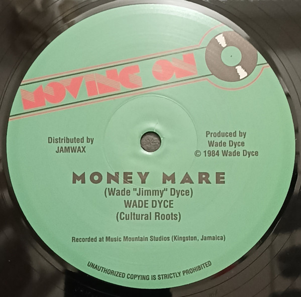 Wade Dyce - Money Mare / Hide And Seek | Moving On (none) - main