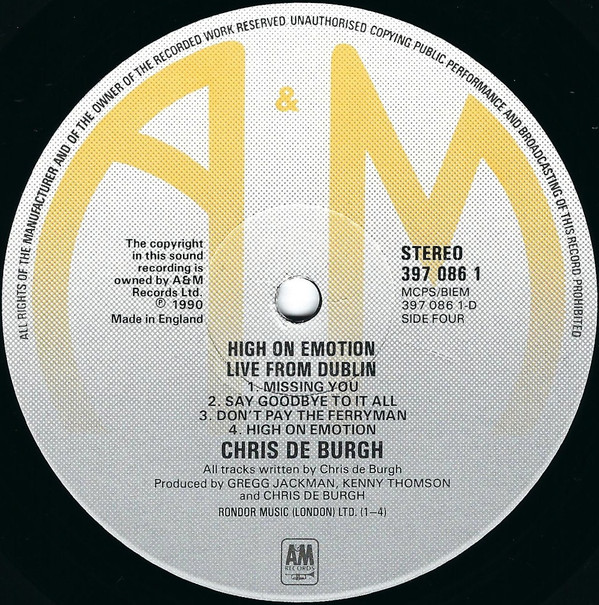 High on Emotion: Live From Dublin