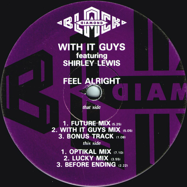 With It Guys Featuring Shirley Lewis - Feel Alright | Black Diamond (PWLT 229) - main With It Guys Featuring Shirley Lewis - Feel Alright | Black Diamond (PWLT 229) - main