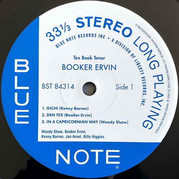 Booker Ervin - Tex Book Tenor | Blue Note (602445852246) - 3 Booker Ervin - Tex Book Tenor | Blue Note (602445852246) - 3