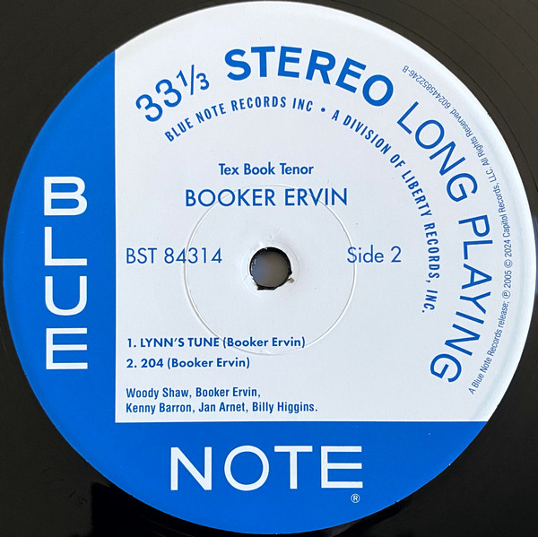 Booker Ervin - Tex Book Tenor | Blue Note (602445852246) - 4 Booker Ervin - Tex Book Tenor | Blue Note (602445852246) - 4