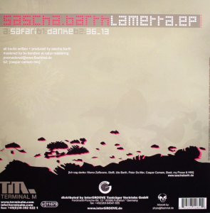 Sascha Barth - Lametta EP | Terminal M (TERM-034-6) - 2