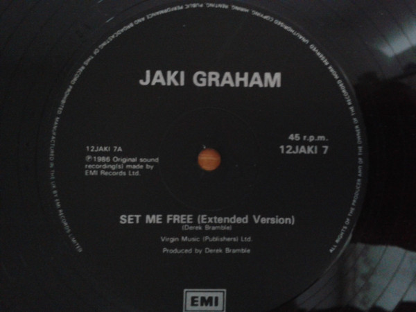 Jaki Graham - Set Me Free | EMI (12JAKI 7) - 3 Jaki Graham - Set Me Free | EMI (12JAKI 7) - 3