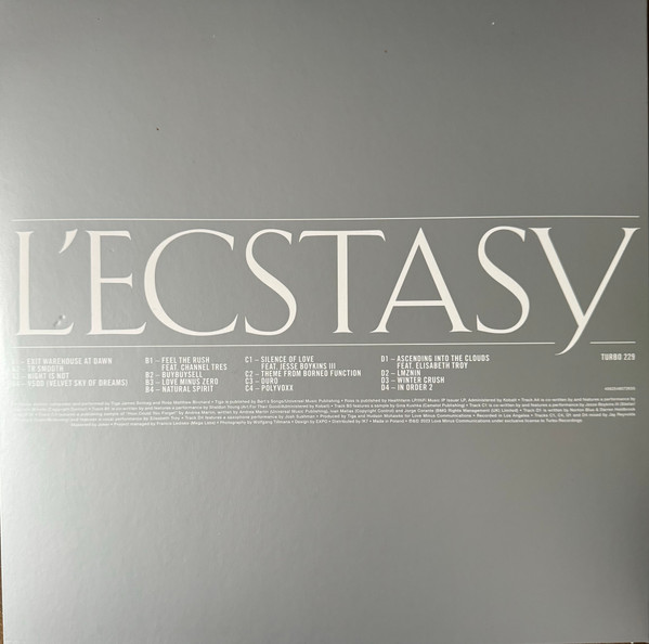 Tiga  &  Hudson Mohawke - L'Ecstacy | Turbo (TURBO 229) - 2