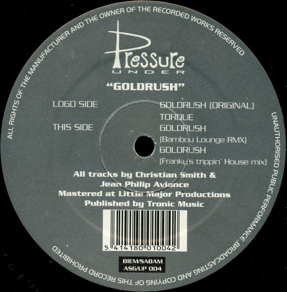 Goldrush - Goldrush | Under Pressure (ASG/UP 004) - main Goldrush - Goldrush | Under Pressure (ASG/UP 004) - main