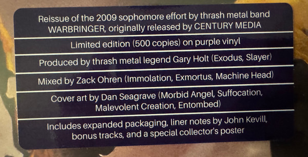 Warbringer - Waking Into Nightmares | M-Theory Audio (M-110) - 4 Warbringer - Waking Into Nightmares | M-Theory Audio (M-110) - 4