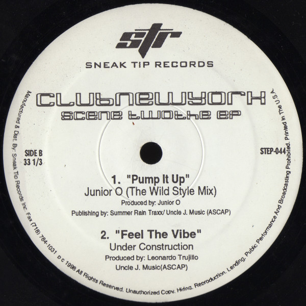 Various - Club New York: Scene Two The EP | Sneak Tip Records (STEP-044) - 2
