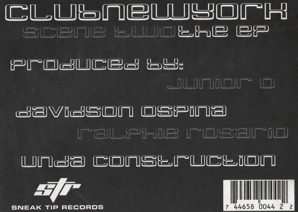 Various - Club New York: Scene Two The EP | Sneak Tip Records (STEP-044) - 3