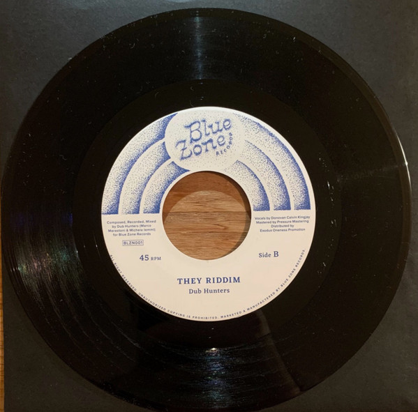 Donovan King Jay , Dub Hunters - They Destroy | Blue Zone Records (BLZN001) - 2
