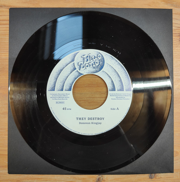 Donovan King Jay , Dub Hunters - They Destroy | Blue Zone Records (BLZN001)