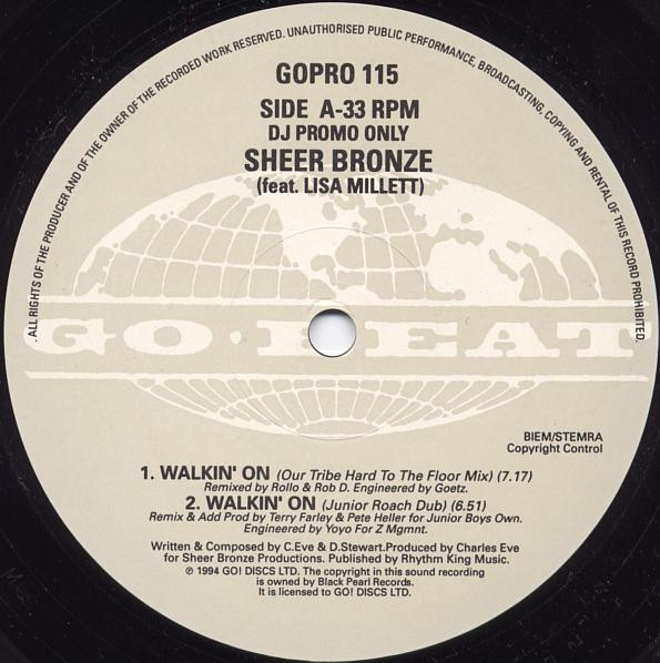 Sheer Bronze Feat. Lisa Millett - Walkin' On | Go! Beat (GOPRO 115)