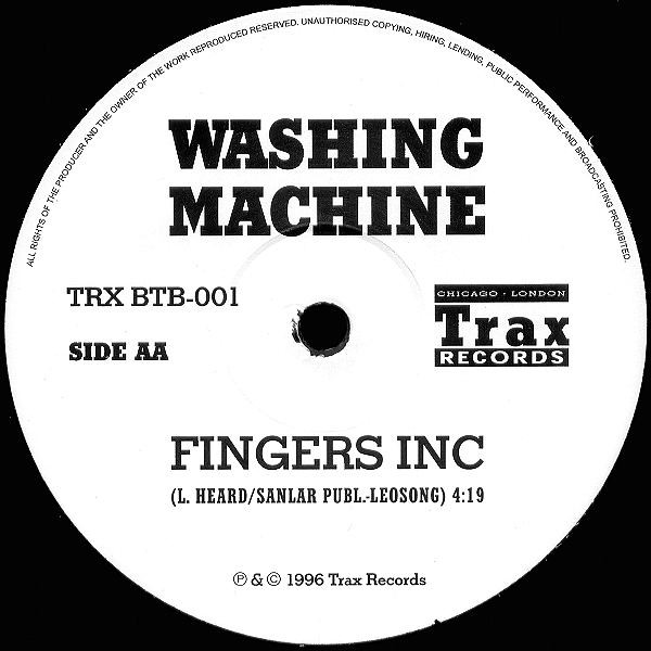 Ralphi Rosario / Fingers Inc - U Used To Hold Me / Washing Machine | Trax Records (TRX BTB-001) - 4