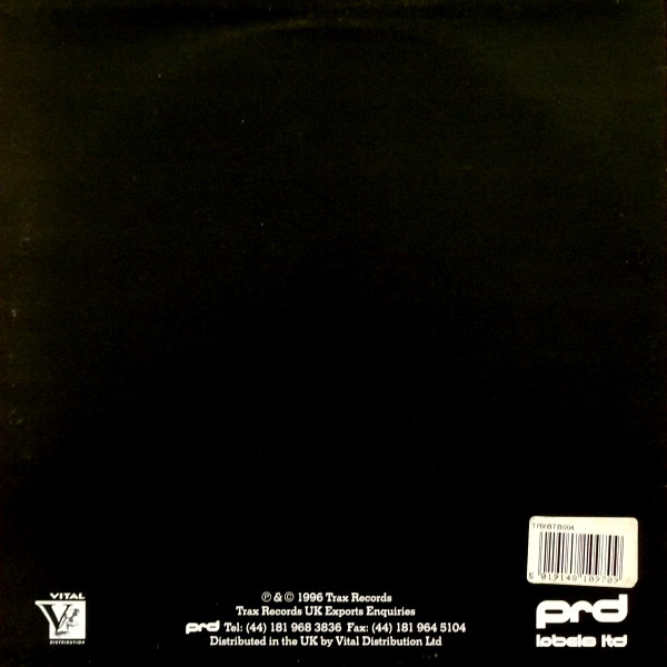 Joey Beltram / Adonis - Flashcube / No Way Back | Trax Records (TRX-BTB004) - 2