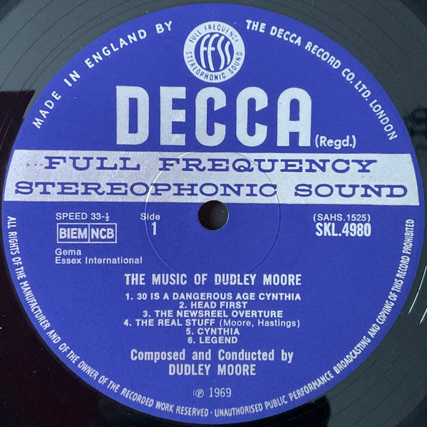 The Music Of Dudley Moore