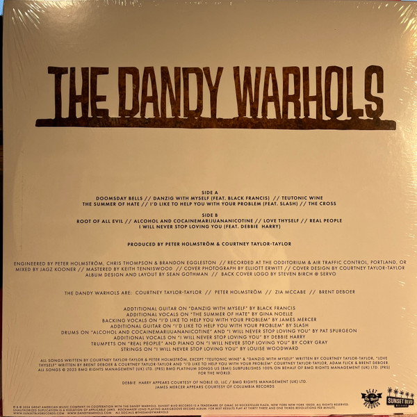 The Dandy Warhols - Rockmaker | Sunset Blvd Records (LP-SBR-7048C) - 2