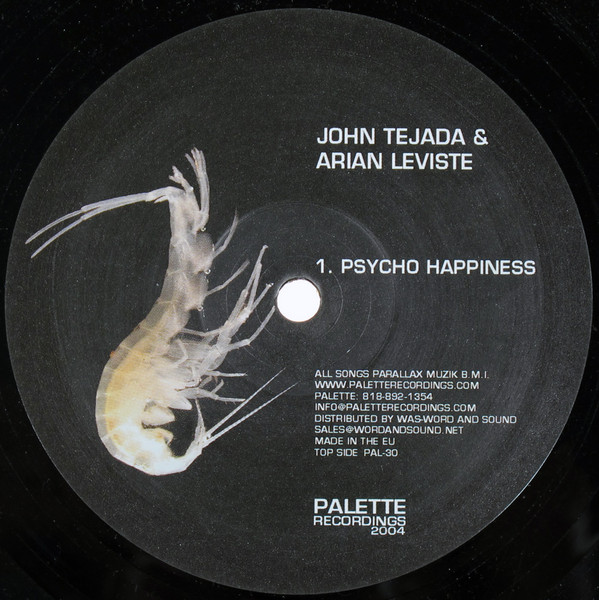 John Tejada & Arian Leviste - Psycho Happiness | Palette Recordings (PAL-30) - main John Tejada & Arian Leviste - Psycho Happiness | Palette Recordings (PAL-30) - main