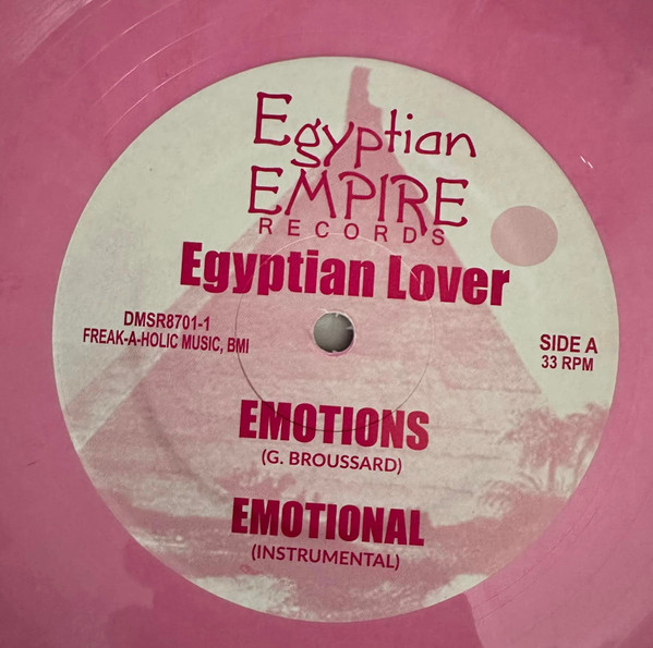 Egyptian Lover - Emotions | Egyptian Empire Records (DMSR8701-1) - 2 Egyptian Lover - Emotions | Egyptian Empire Records (DMSR8701-1) - 2