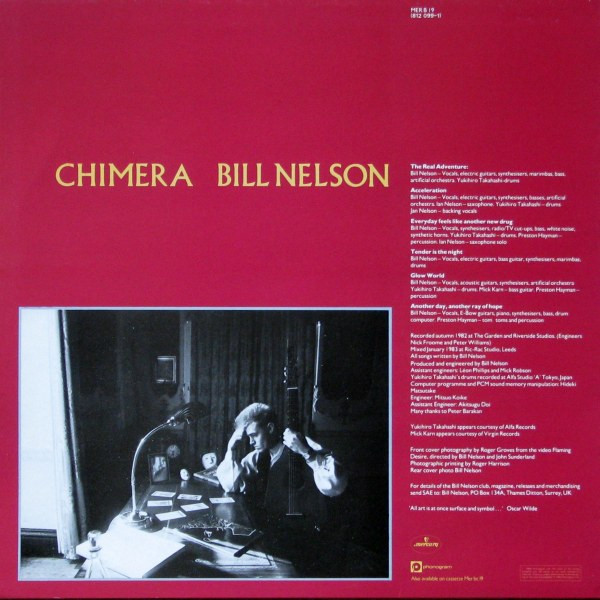 Bill Nelson - Chimera | Mercury (MER B 19) - 2 Bill Nelson - Chimera | Mercury (MER B 19) - 2