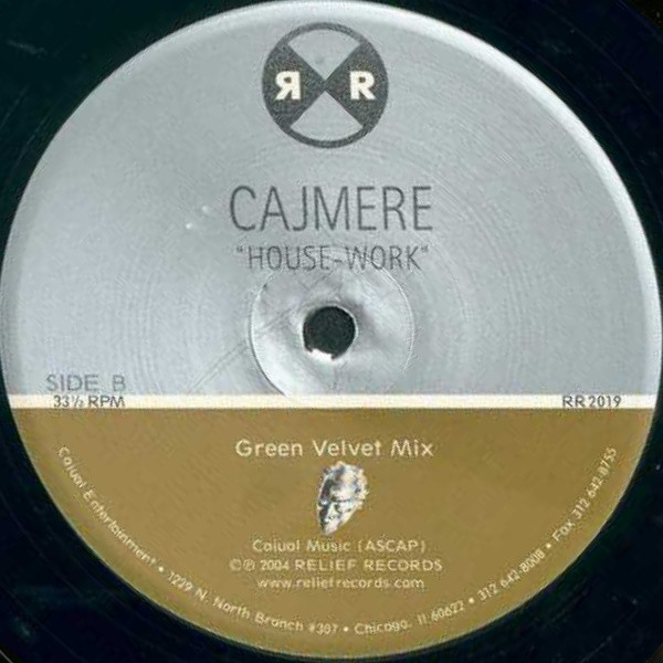 Cajmere - House-Werk | Relief Records (RR2019) - main