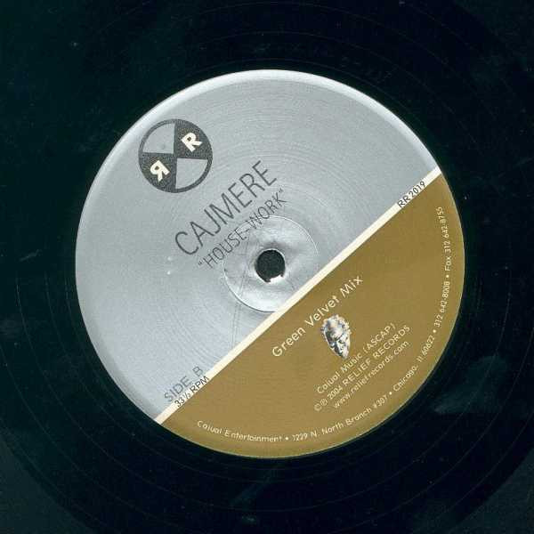 Cajmere - House-Werk | Relief Records (RR2019) - 2
