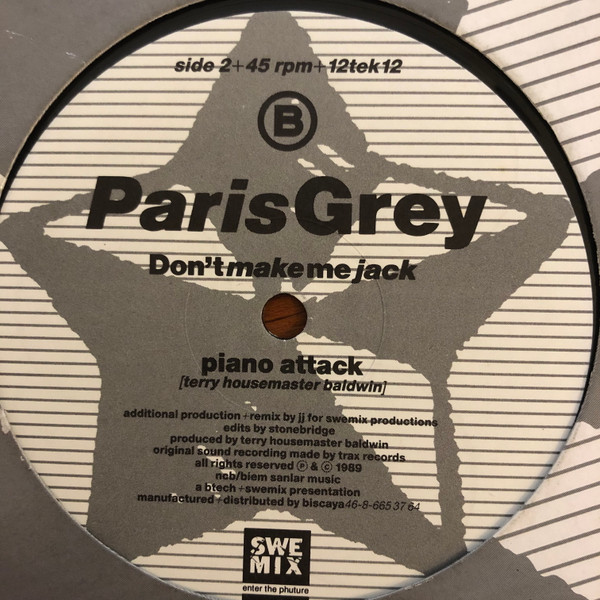 Paris Grey - Don't Make Me Jack | Btech (12tek12) - 4 Paris Grey - Don't Make Me Jack | Btech (12tek12) - 4