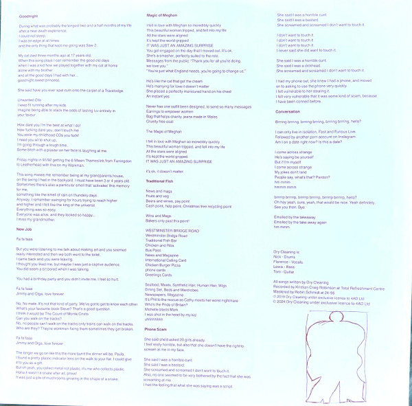 Dry Cleaning - Boundary Road Snacks And Drinks & Sweet Princess | It's OK (OK002) - 4 Dry Cleaning - Boundary Road Snacks And Drinks & Sweet Princess | It's OK (OK002) - 4