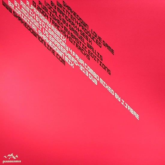 Shakedown - Love Game | Panorama (PNR009) - 2