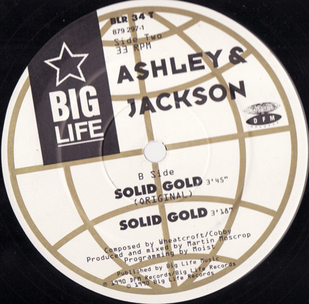 Ashley & Jackson - Solid Gold | Big Life (BLR 34 T) - 4