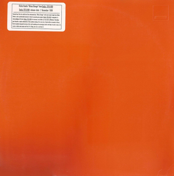Richie Hawtin - Minus Orange | M_nus (M_NUS ORANGE) - 15