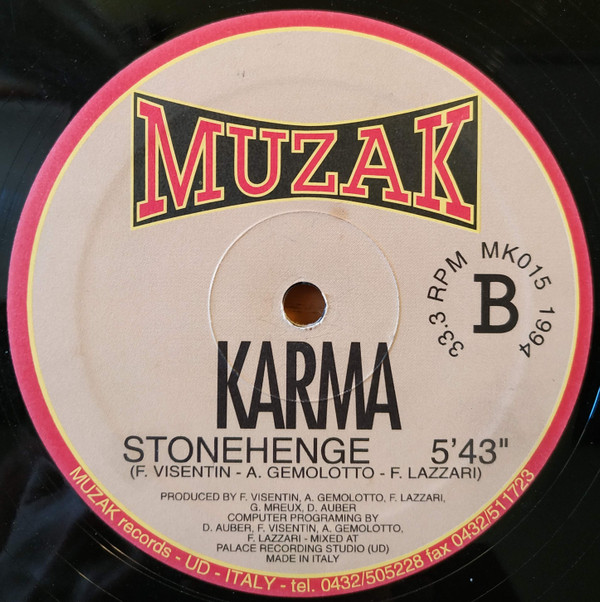 Karma - Tattoo | Muzak (MK015) - 2