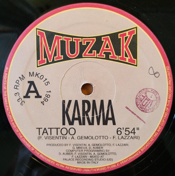 Karma - Tattoo | Muzak (MK015)