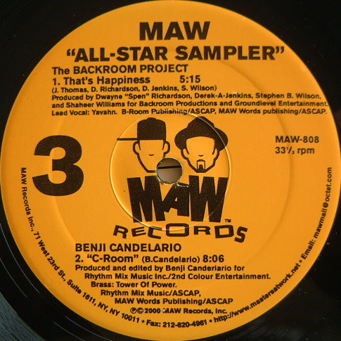 Various - MAW All-Star Sampler | MAW Records (MAW-808) - 6